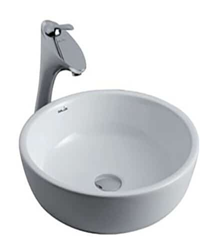 round white wash basin sink