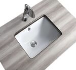 square wash basin