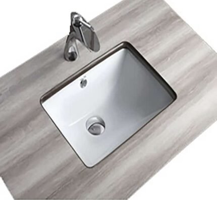 square wash basin