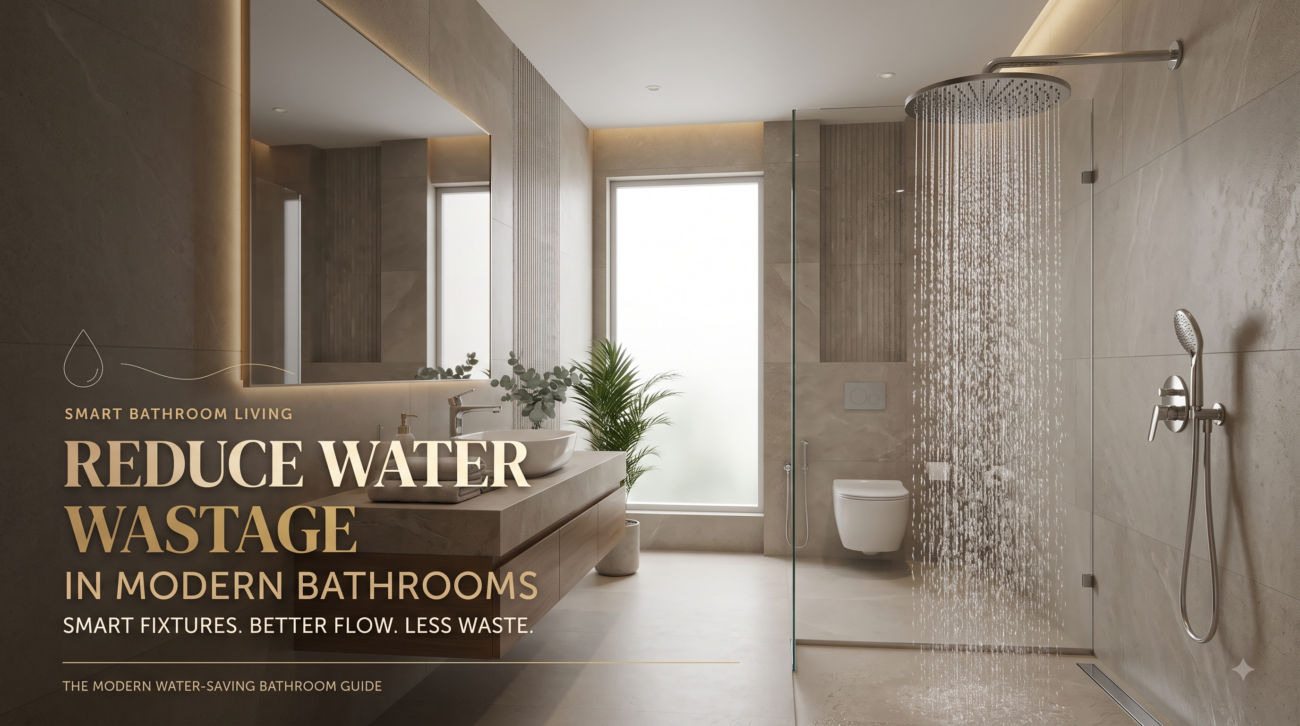 Reduce water wastage