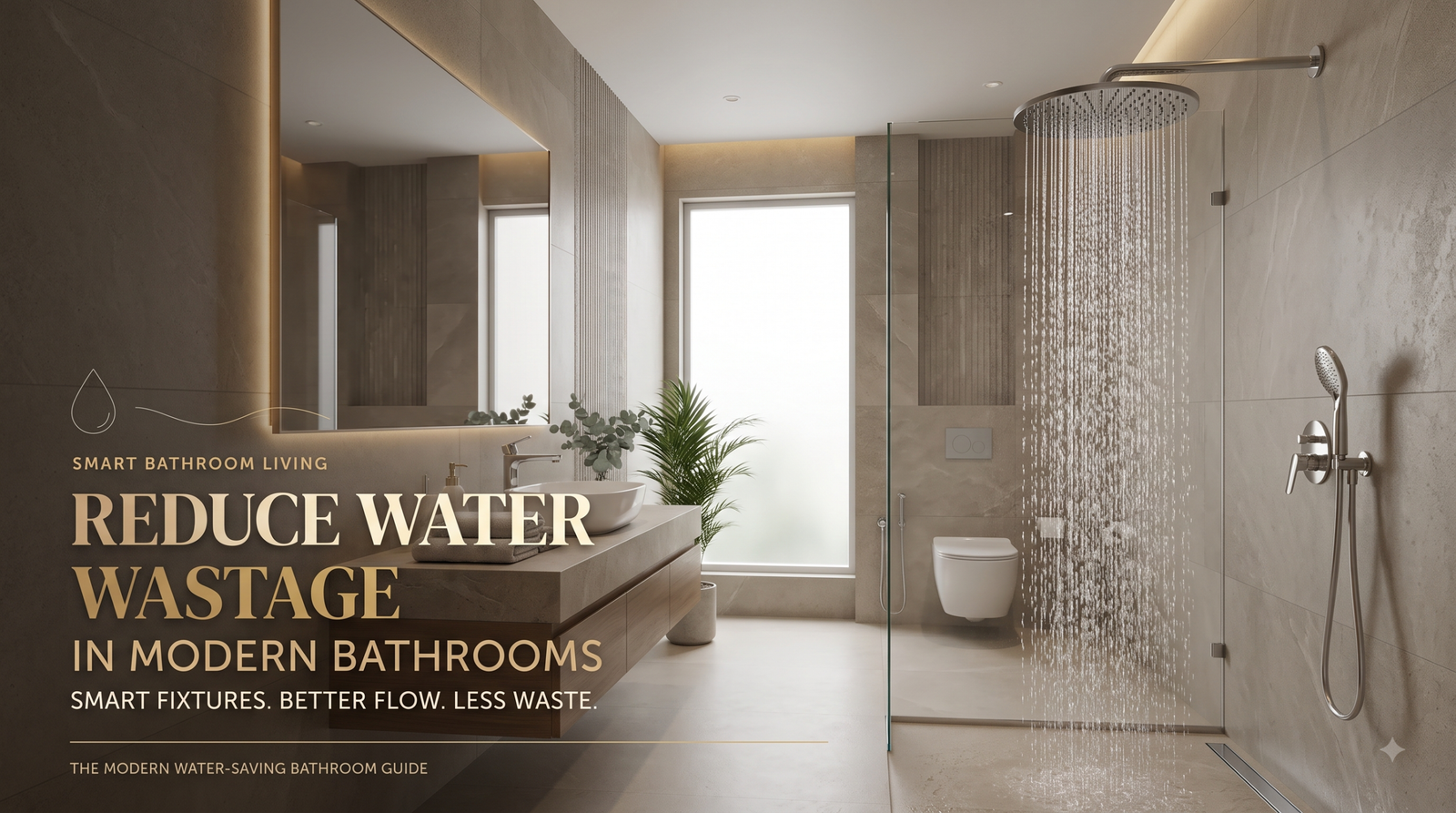 Reduce water wastage
