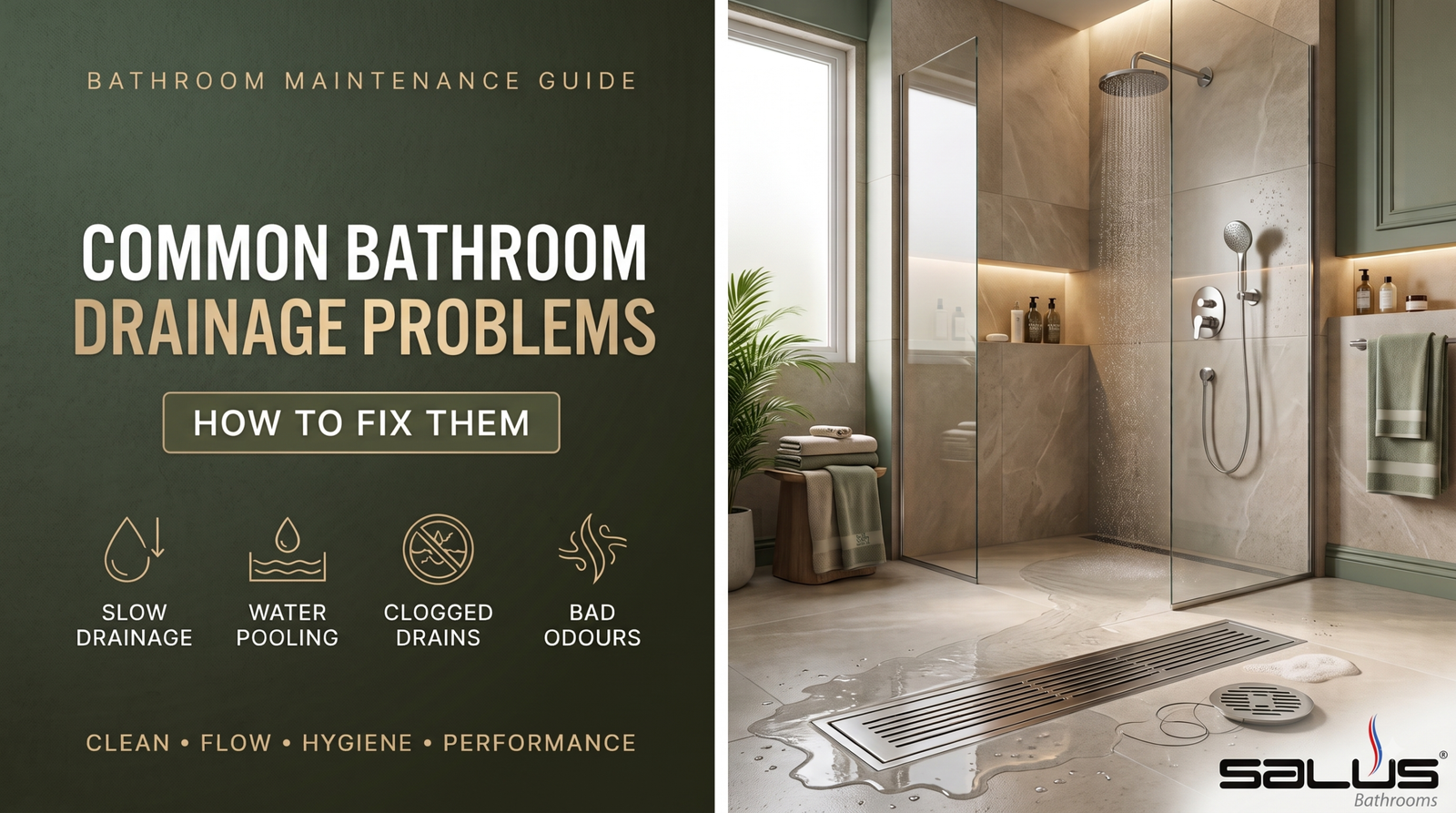 Bathroom drainage