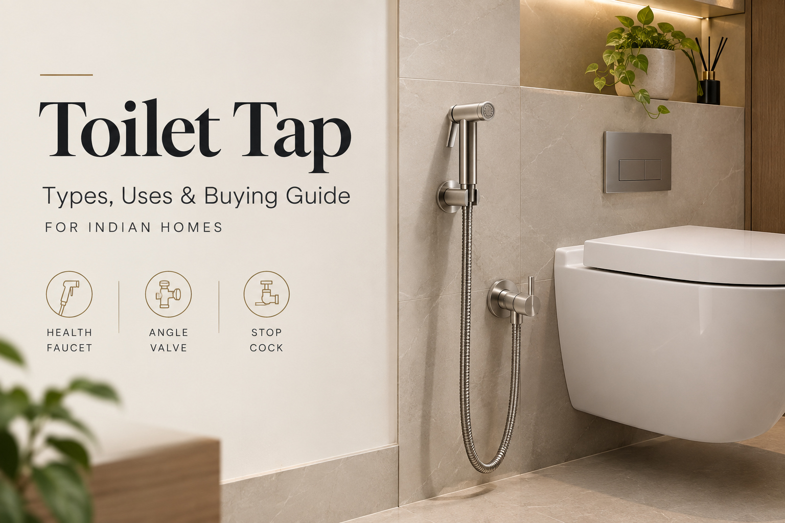 toilet tap