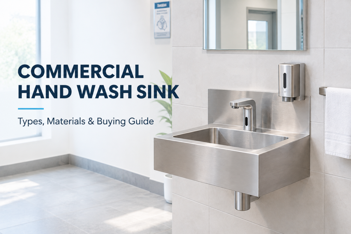 commercial hand wash sink