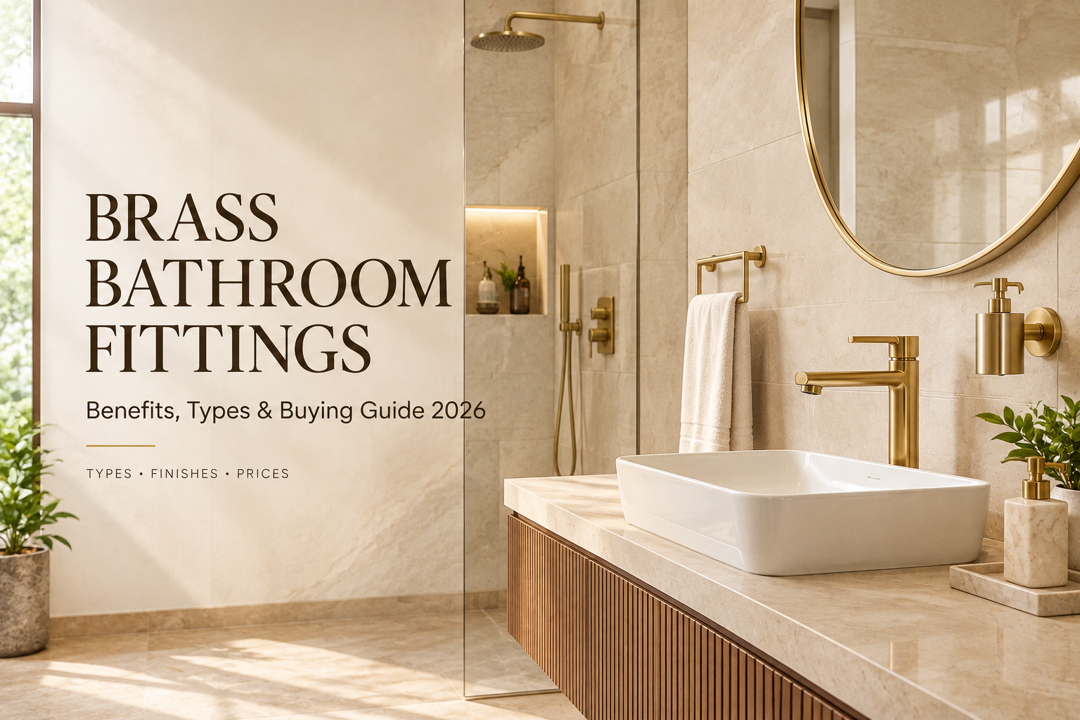 brass bathroom fittings