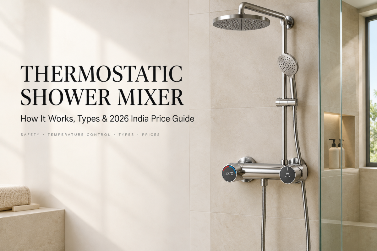 thermostatic shower mixer