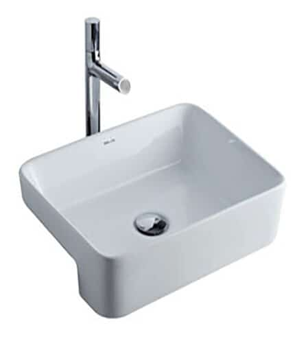 Square wash basin sink