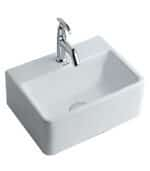 Square wash basin