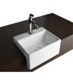 Bathroom basin faucet