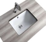 square wash basin