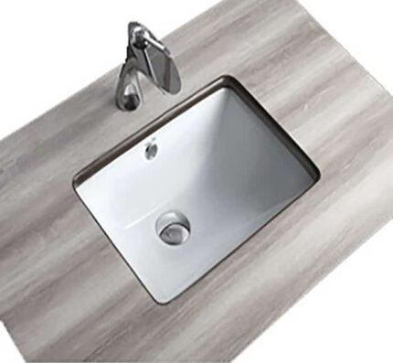 square wash basin