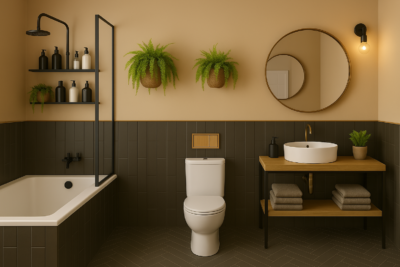 Stylish small bathroom ideas that are modern and space-saving design