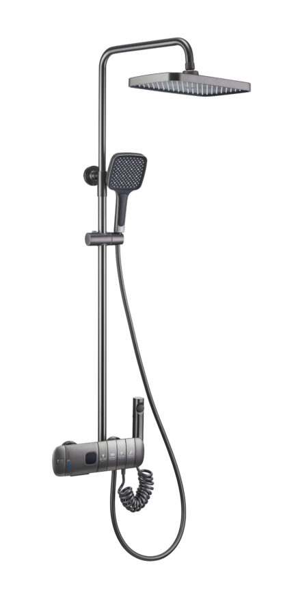 THERMOSTATIC 4 WAY EXPOSED BATH & SHOWER MIXER