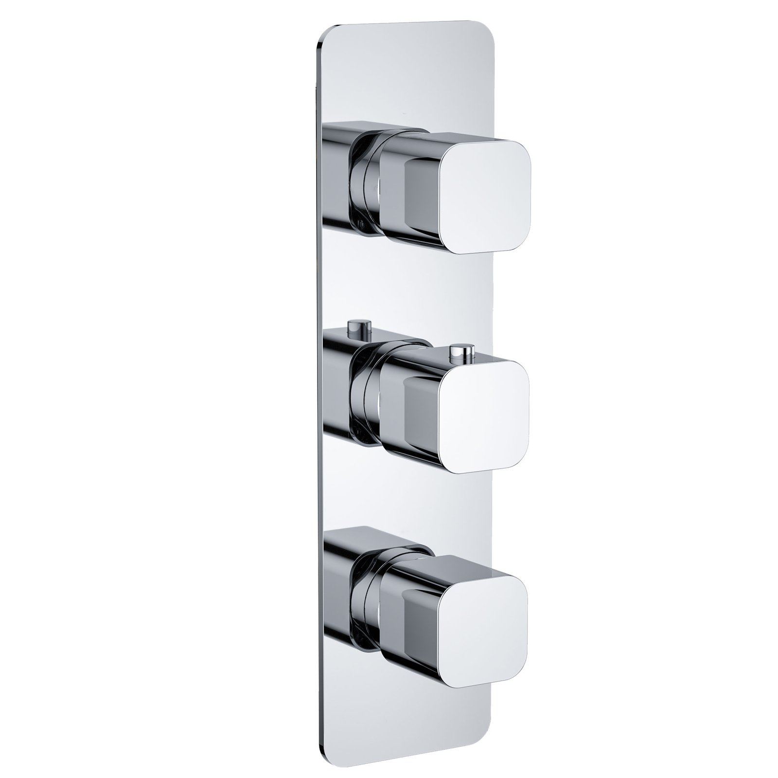 square handle chrome