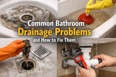Bathroom drainage