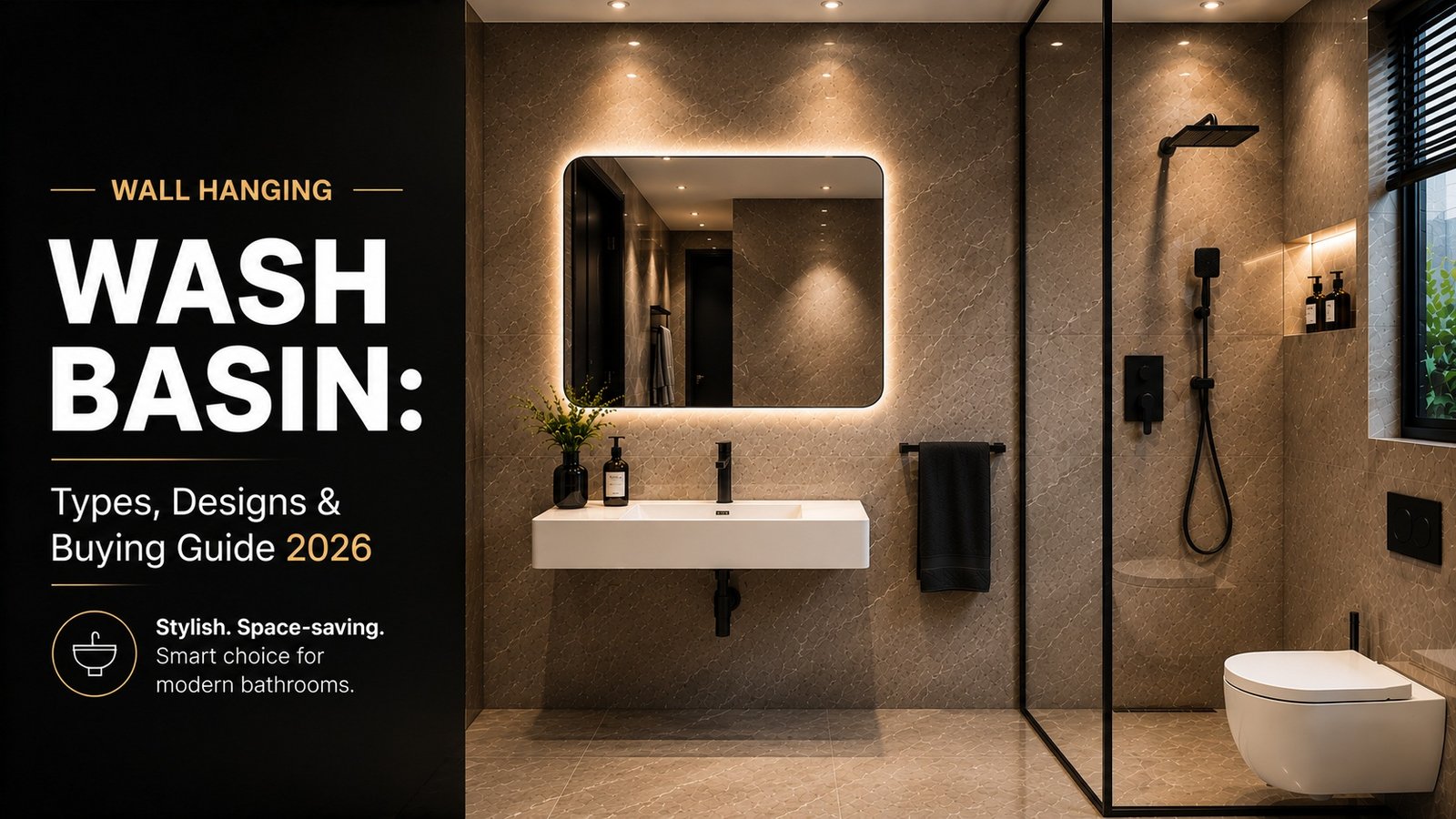 wall hanging wash basin