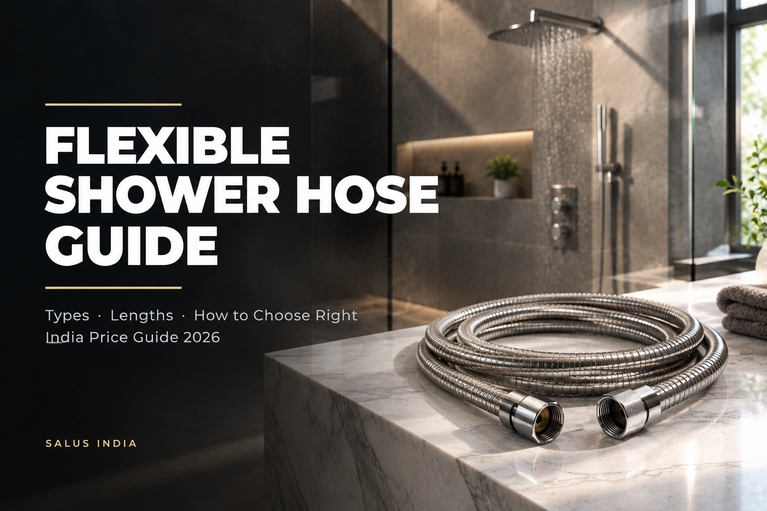 flexible shower hose